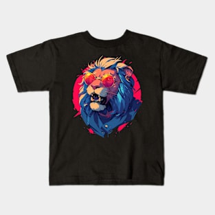 cool lion Kids T-Shirt